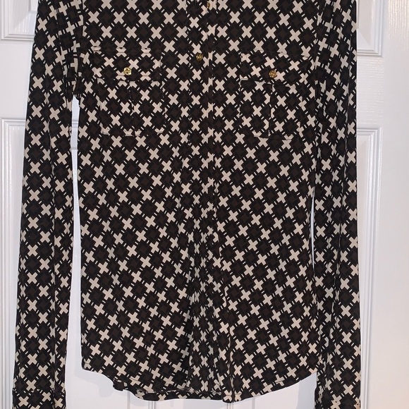 Tory Burch, silk, long sleeve blouse - Picture 4 of 7